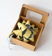 Leather Gift Bow | Banana