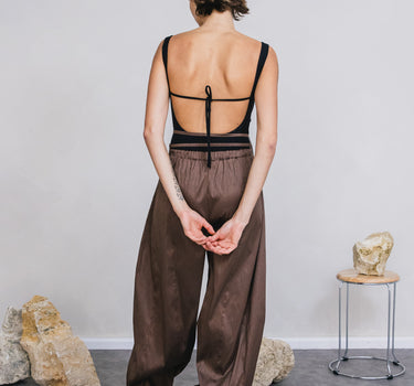 The Sculpted Bodysuit | Black