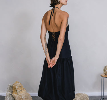 Balloon Dress | Pure Black