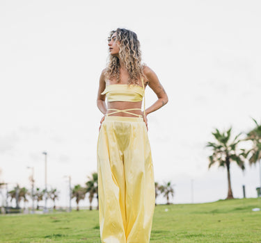Tailored Balloon Pants | Limoncello