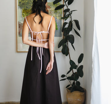 The A Line Skirt | Chocolate Brown