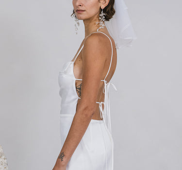 Mini white Veil